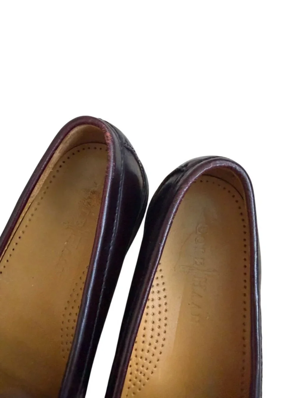 COLE HAAN Men’s Leather Tassle Loafers Shoes Size 8